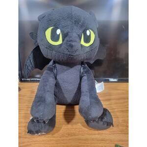 Build-A-Bear How to Train Your Dragon Toothless Plush with recording device